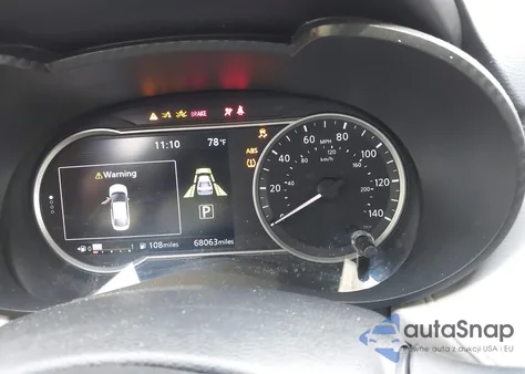 2021 Nissan Versa Sv Xtronic Cvt from USA, damaged, VIN 3N1CN8EVXML837593